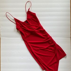 PrettyLittleThing Red Mini Dress Bodycon